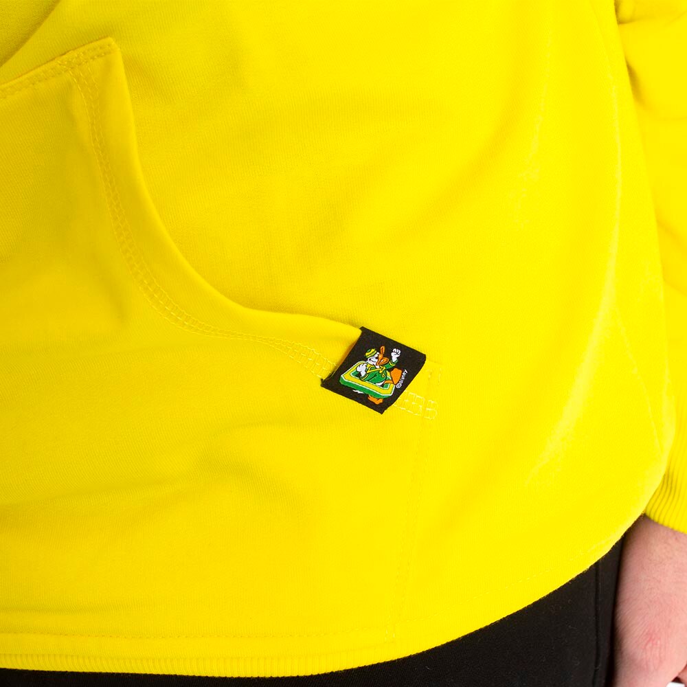 DTO, McKenzie SewOn, Yellow, Hoodie, Men, Unisex, 2023, Full Color, Sweatshirt, 746027